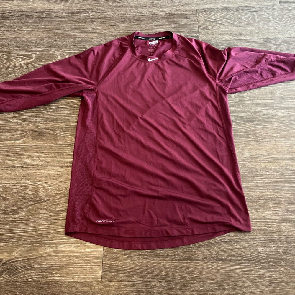 Virginia Tech Hokies Game Worn 3/4 Sleeve Undershirt